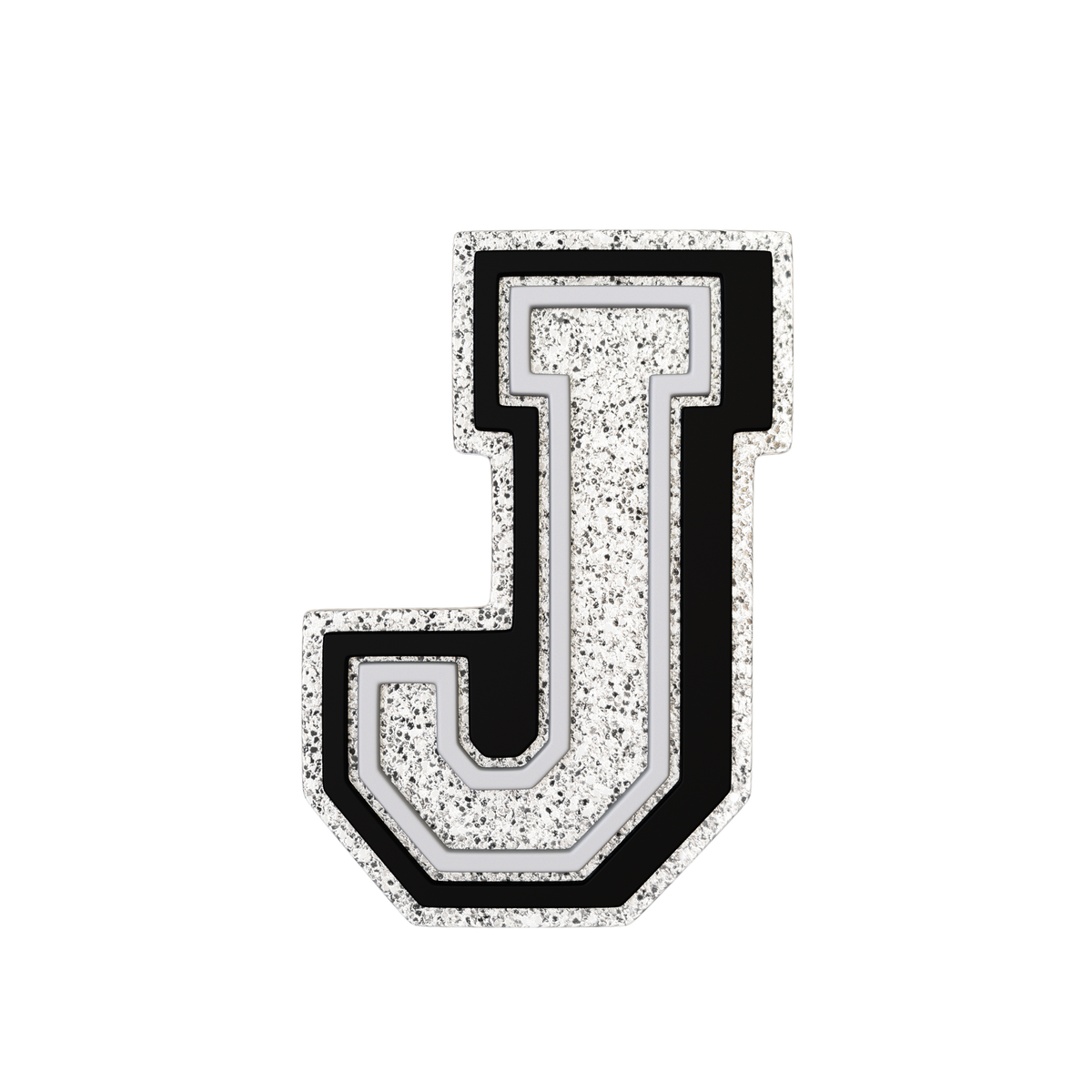 Budz | Silver Letter J