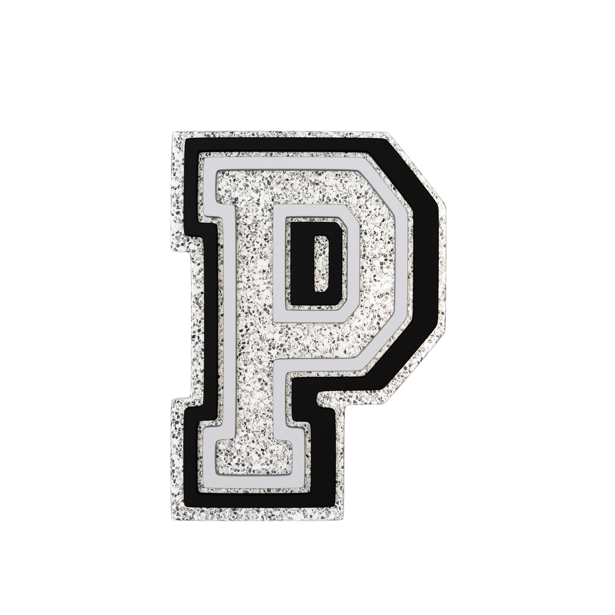 Budz | Silver Letter P
